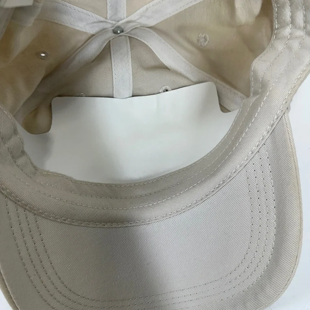 Vintage Denver Broncos Logo Athletic‎ Hat Tan Khaki Adjustable Strapback Cap NFL